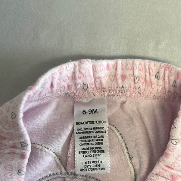 Disney - Winnie the Pooh - 2-piece Piglet Baby Pink and White Outfit - Picture 5 of 7